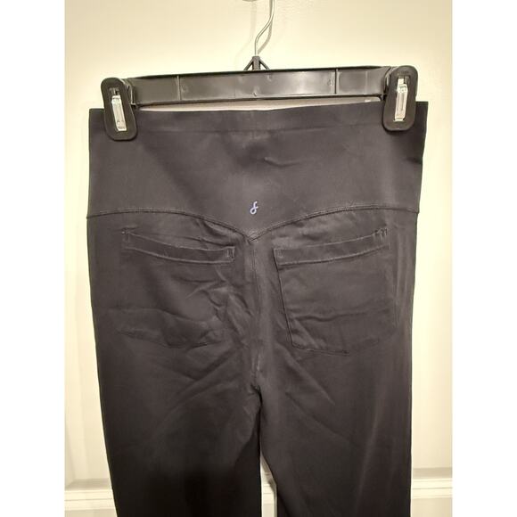 Fanka Flare Black Leggings Womens Sz L Lift and Curve Sculpting Athleticwear Gym - Picture 9 of 11